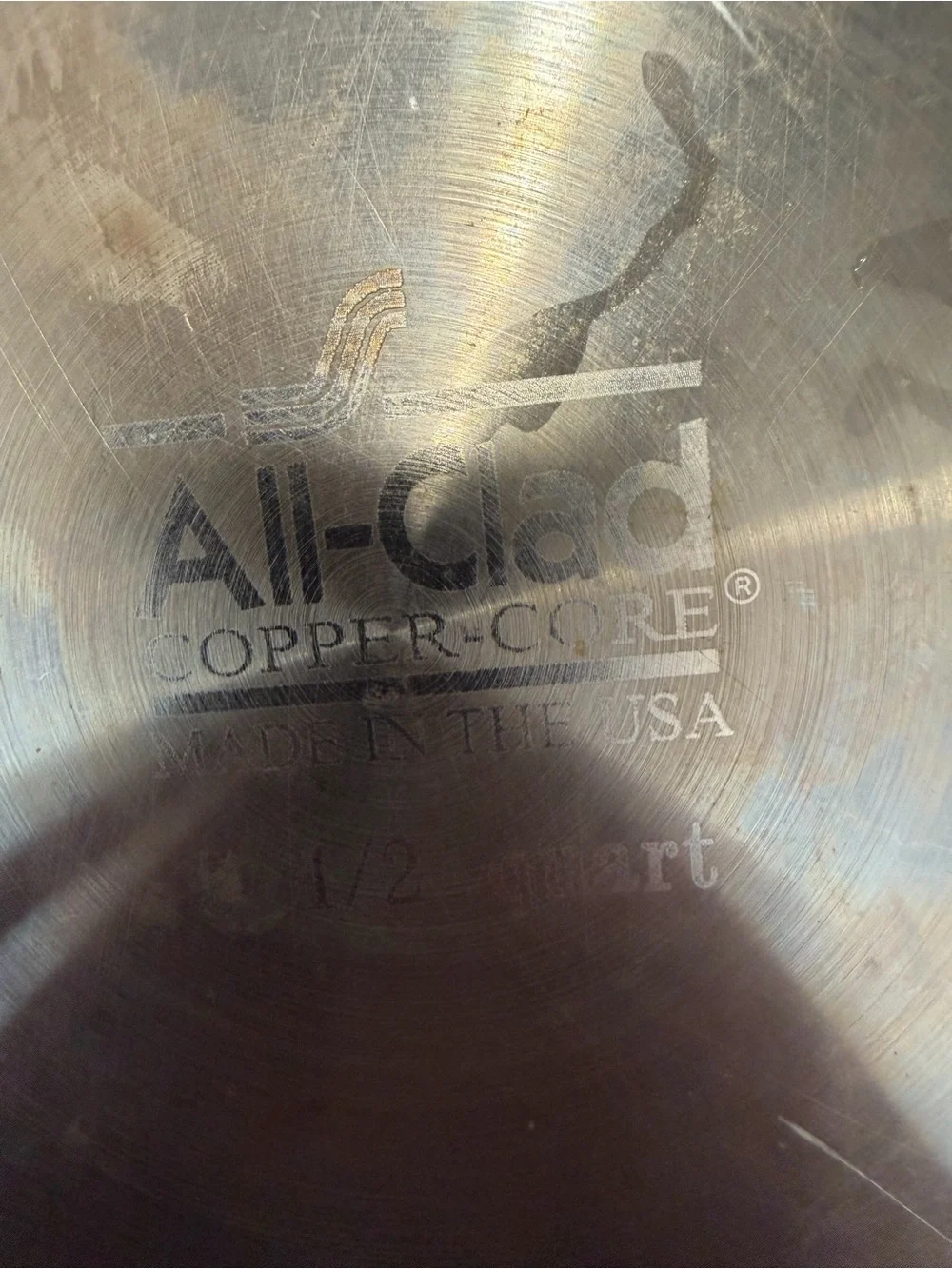 All clad copper core and Stainless Steel Covered  Pan - Picture 5 of 6
